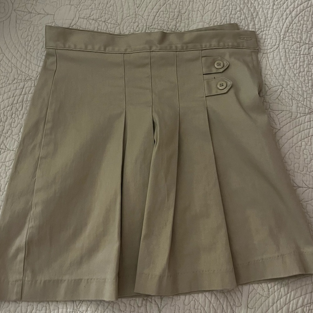 School uniform skirt, ClassRoom, Size: 12, Beige.